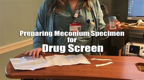 Transfer entire meconium specimen to plastic screw-capped container. . Is meconium drug testing mandatory in michigan